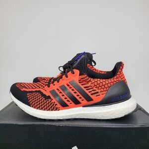 New adidas Ultra Boost 5.0 DNA Solar Red Black Running Shoes Women's Size 9